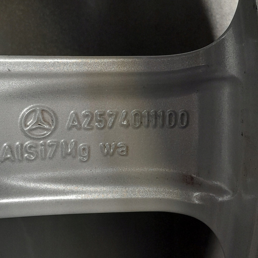 4x Alufelge 19 Zoll 8.0" 5x112 33ET Glanz Schwarz A2574011000 Mercedes-Benz Cls FEL9375209094sp