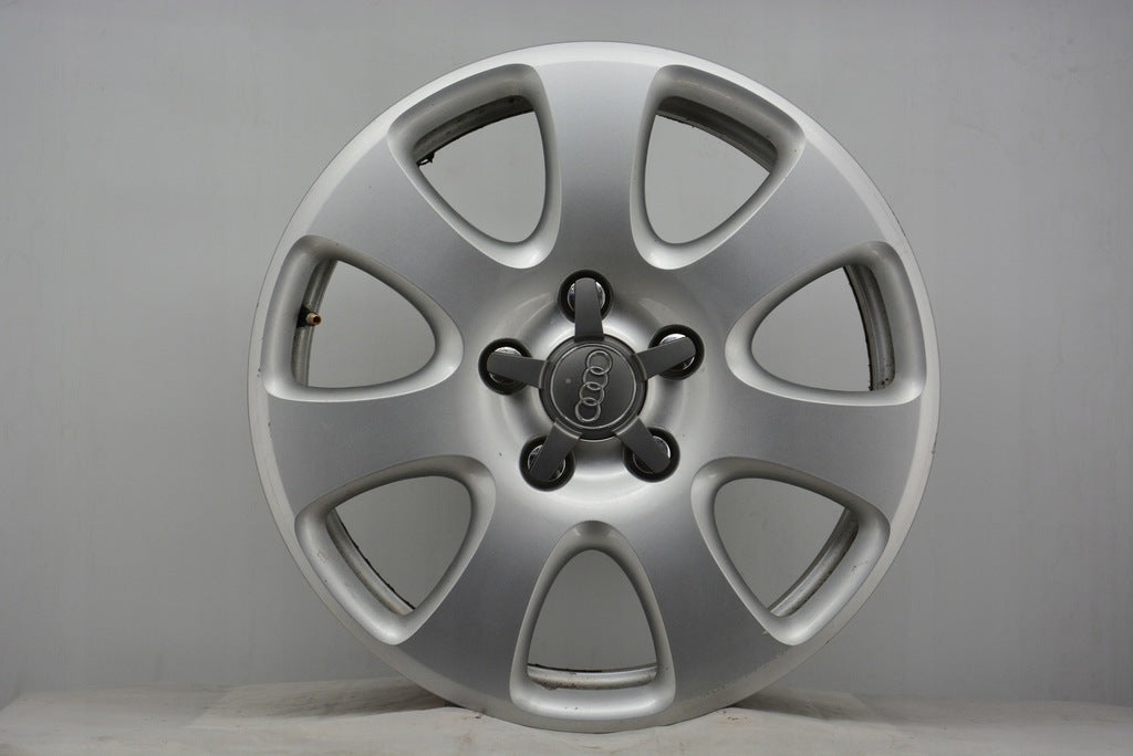 4x Alufelge 18 Zoll 7.5" 6x130 53ET Glanz Silber 4L0601025E Audi Rim Wheel FEL7935365649bu