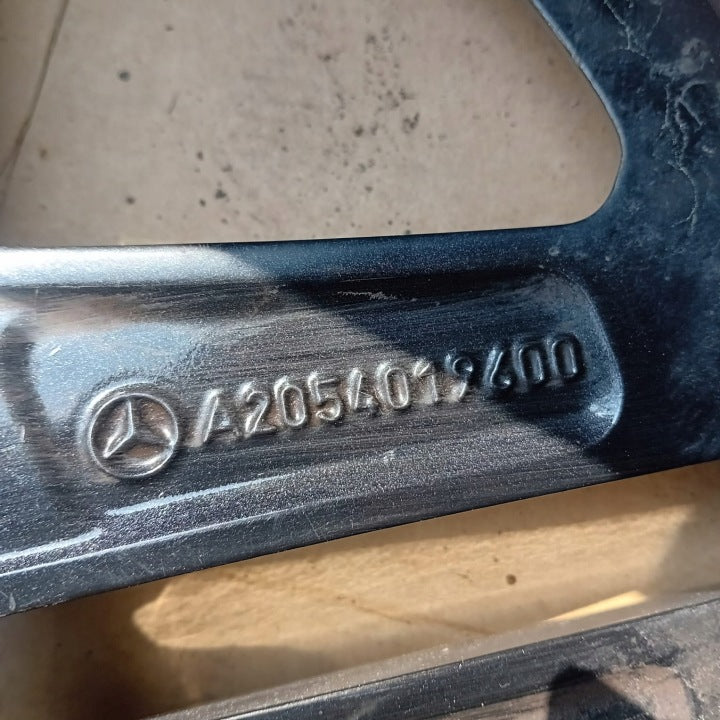 1x Alufelge 18 Zoll 8.5" 5x112 49ET Glanz Silber A2054019600 Mercedes-Benz W205 FEL7310505453cw