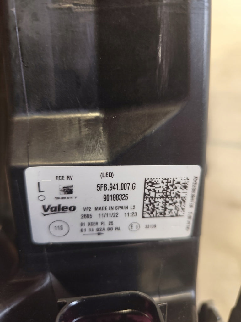 Frontscheinwerfer Seat Leon 5FB941007G LED Links Scheinwerfer Headlight