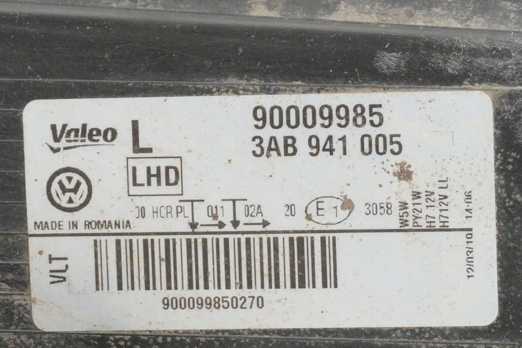 Frontscheinwerfer VW Passat B7 3AB941005B Links Scheinwerfer Headlight SCH7694872622he