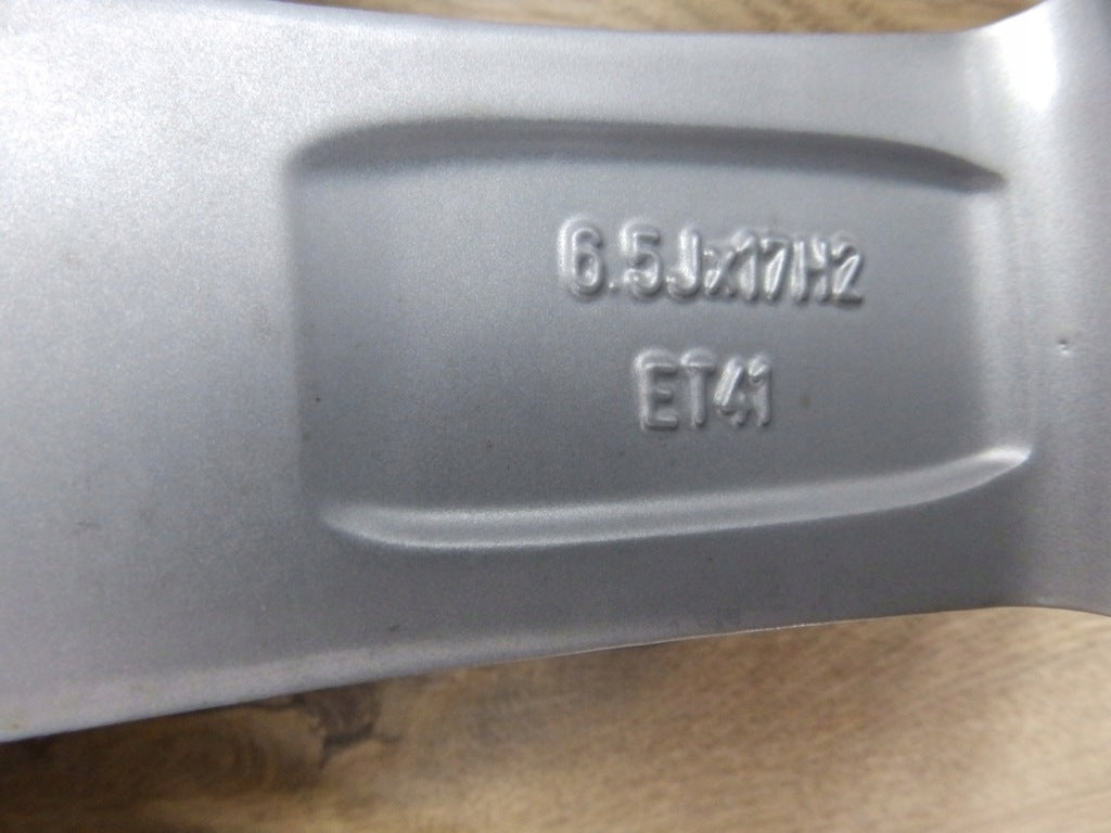 1x Alufelge 17 Zoll 6.5" 5x112 41ET Glanz Silber 3G0601025C VW Passat B8 FEL4881602530pc