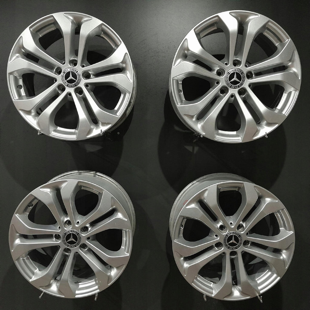 4x Alufelge 17 Zoll 7.5" 5x112 36ET A2534010600 Mercedes-Benz Glc X253 Rim Wheel FEL6890859650rh