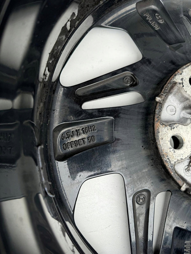 1x Alufelge 16 Zoll 6.5" 5x114.3 50ET 52910-G4600 Hyundai I30 Rim Wheel