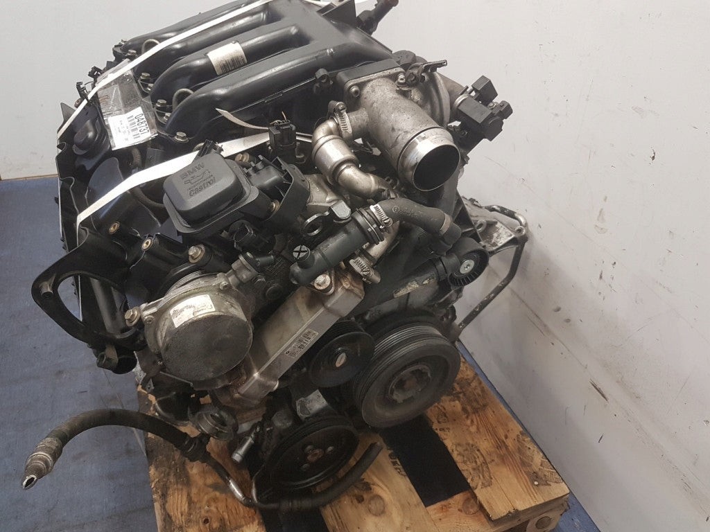 Motor BMW 1 E87 M47D20 2.0 163PS 304TKm 2005 Diesel Engine Komplett