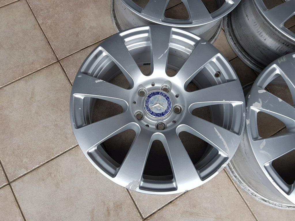 4x Alufelge 16 Zoll 7.5" 5x112 45ET A2124010102 Mercedes-Benz W204 Rim Wheel