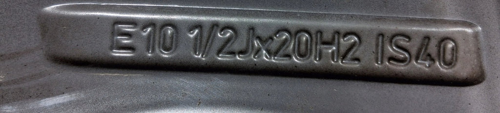 1x Alufelge 20 Zoll 10.5" 5x112 40ET Glanz Silber 6883758 BMW Rim Wheel FEL3663052587xr