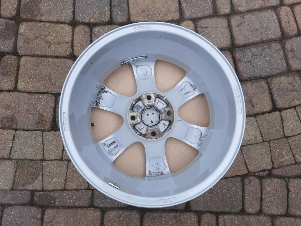 1x Alufelge 16 Zoll 6.5" 4x108 31ET Silber Peugeot 307 Rim Wheel FEL3165195077sf