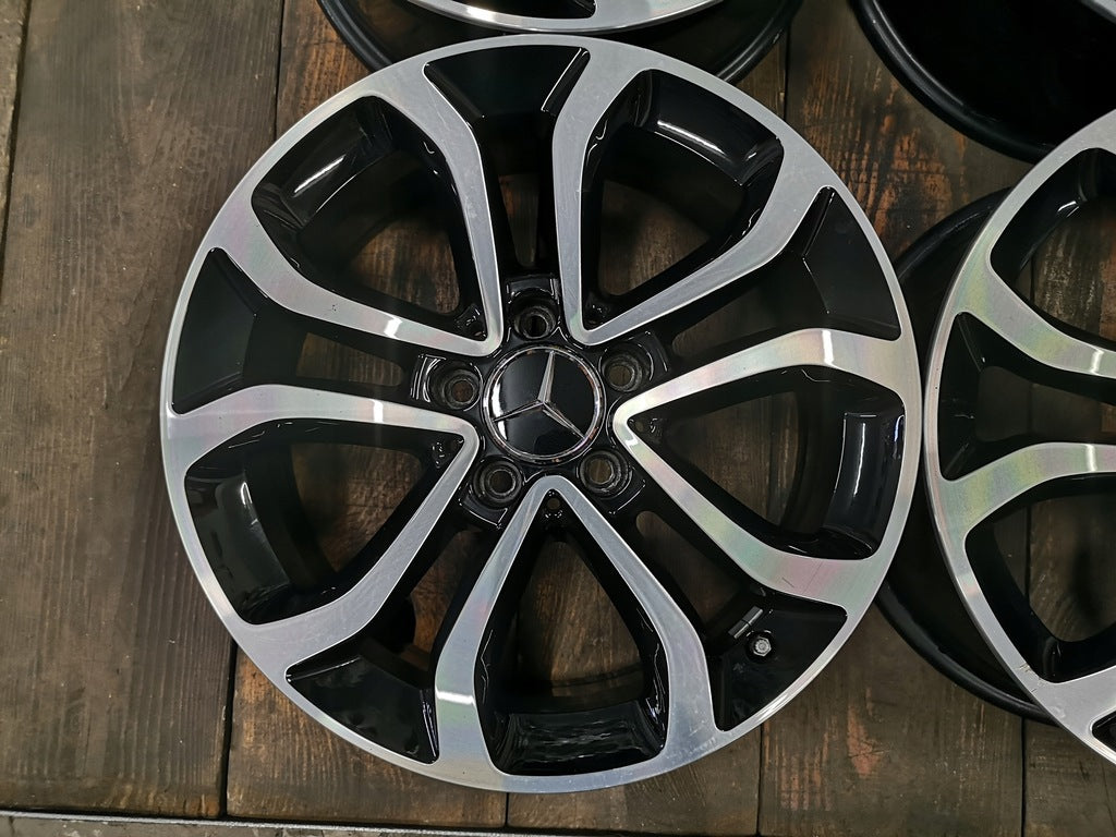 4x Alufelge 17 Zoll 7.0" 5x112 48 5ET A2054010200 Mercedes-Benz W205 Rim Wheel FEL3189507450da