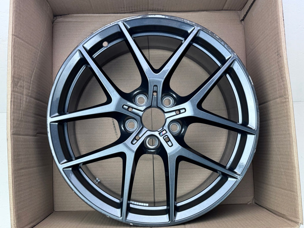 1x Alufelge 18 Zoll 8.0" 5x112 54ET Grün 8092353 BMW 1 F40 Rim Wheel FEL9118999420vl