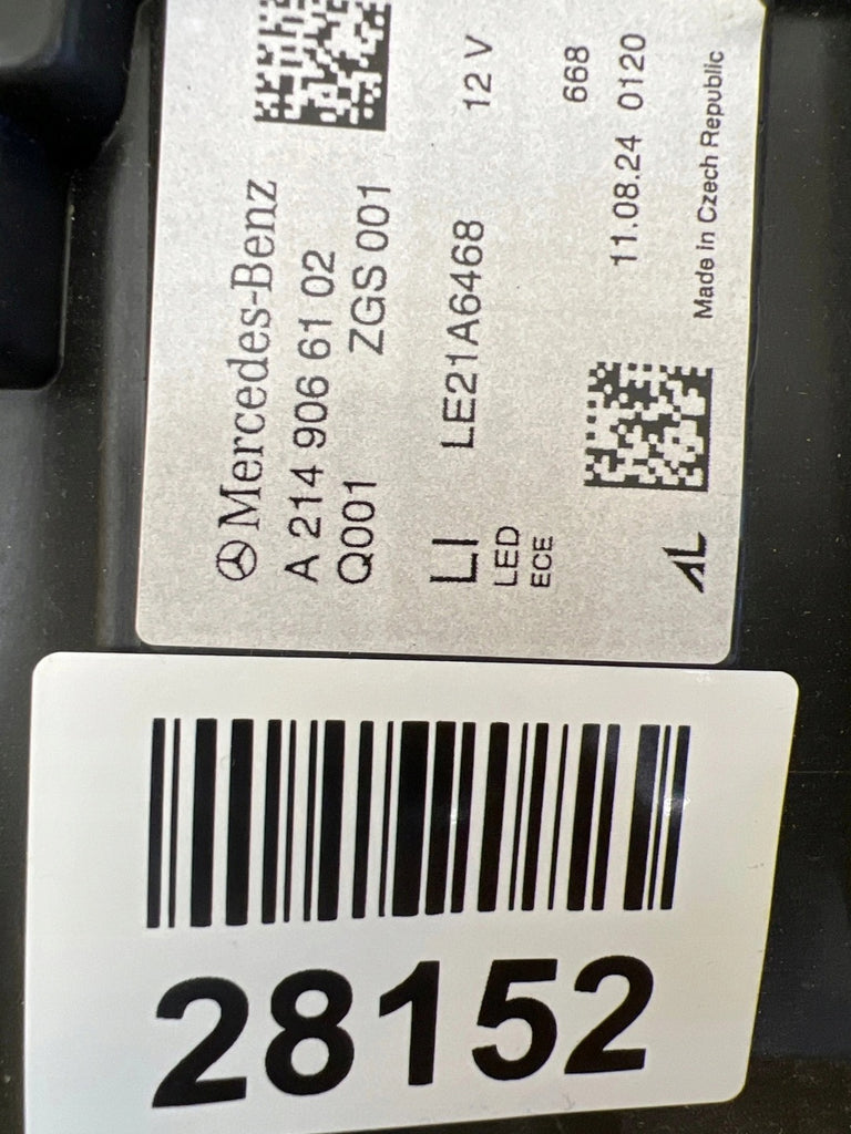 Frontscheinwerfer Mercedes-Benz A2149066102 LED Ein Stück (Rechts oder Links) SCH5882579001hv