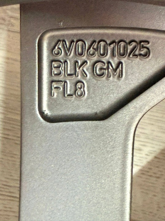1x Alufelge 16 Zoll 6V0601025N Skoda Fabia I Rim Wheel FEL6384181735db