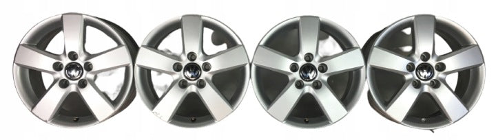 4x Alufelge 16 Zoll 6.5" 5x112 50ET T0601025M VW Golf VII Plus Touran Rim Wheel FEL2900469458ux