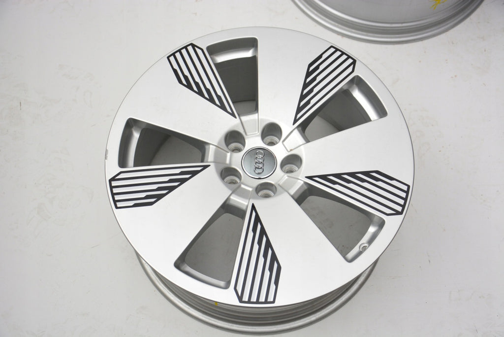 4x Alufelge 19 Zoll 8.5" 5x112 36ET Glanz Silber 4KE601025Q Audi Rim Wheel FEL6662462869dj