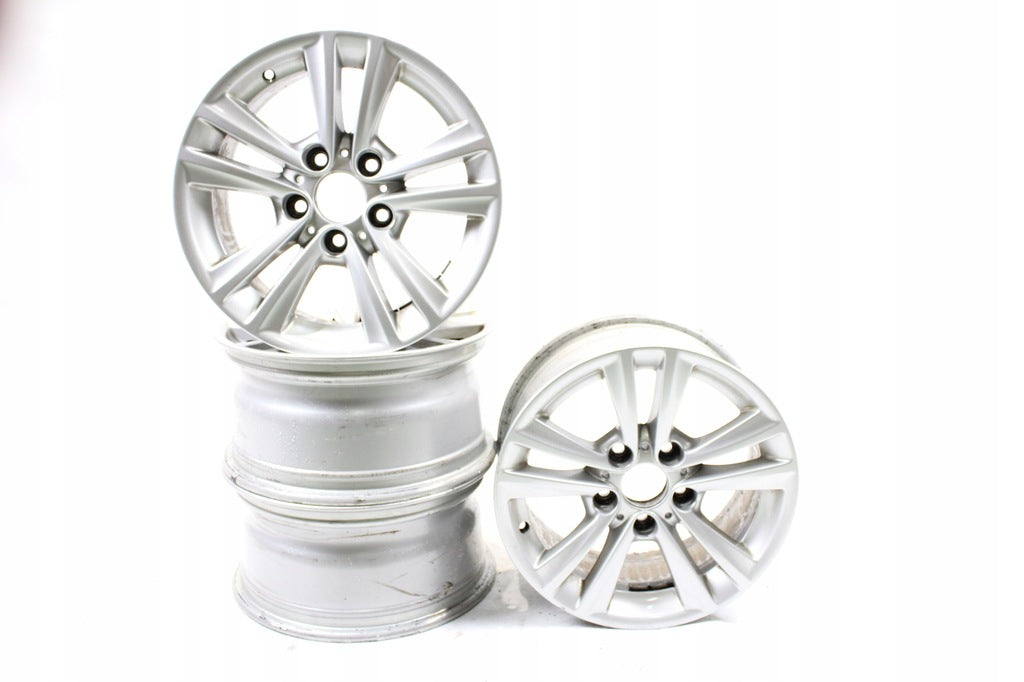 4x Alufelge 16 Zoll 7.5" 5x120 37ET Glanz Silber 6866304 BMW F36 F32 F33 FEL9884354726xx