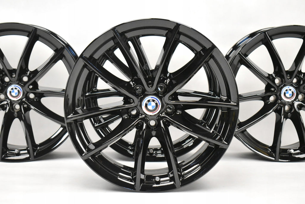 4x Alufelge 18 Zoll 7.0" 5x112 22ET Glanz Schwarz 6880047 BMW X3 G01 G02 FEL2629458205po
