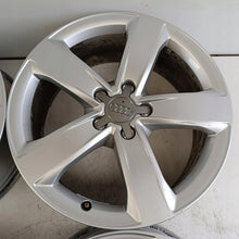 Laden Sie das Bild in den Galerie-Viewer, 4x Alufelge 18 Zoll 7.5" 5x112 37ET Glanz Silber 4G0601025M Audi A6 C7 Rim Wheel FEL5671519268di