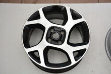 Laden Sie das Bild in den Galerie-Viewer, 1x Alufelge 16 Zoll 6.5&quot; 5x114.3 35ET Glanz Schwarz 52168919 Fiat Panda