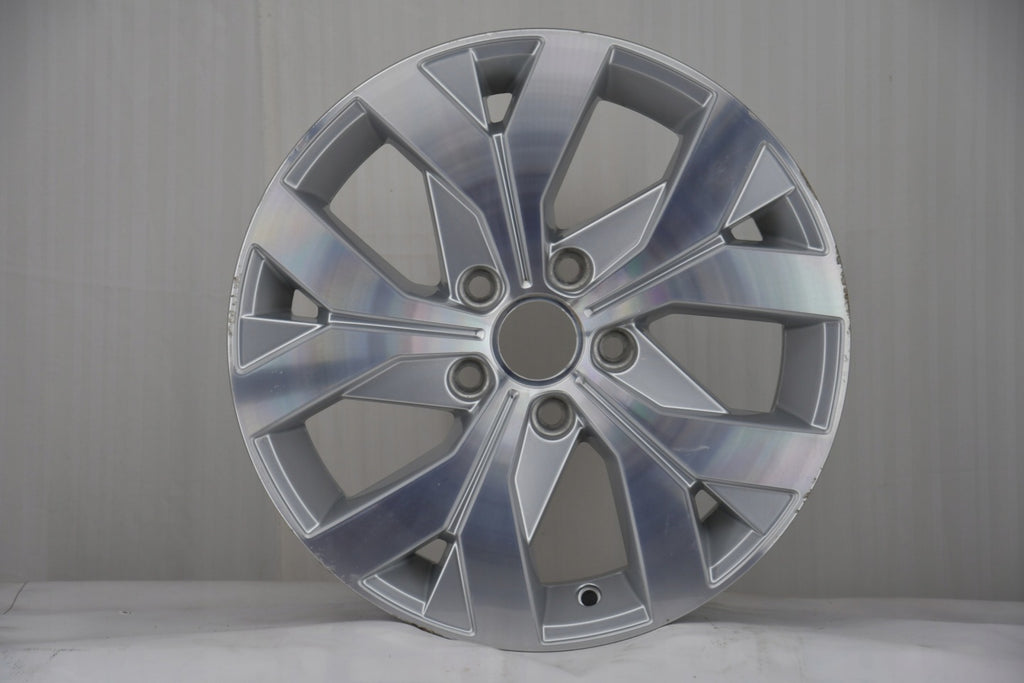 1x Alufelge 16 Zoll 6.5" 5x112 41ET Glanz Silber 3G0601025B VW Rim Wheel FEL3564821297ri
