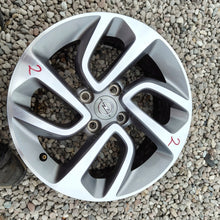 Laden Sie das Bild in den Galerie-Viewer, 1x Alufelge 16 Zoll 6.5" 4x108 20ET Glanz Silber Opel Crossland X Rim Wheel FEL3586988544jz