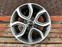 Laden Sie das Bild in den Galerie-Viewer, 1x Alufelge 15 Zoll 6.0&quot; 4x100 51ET 52910-G6300 Kia Picanto Rim Wheel