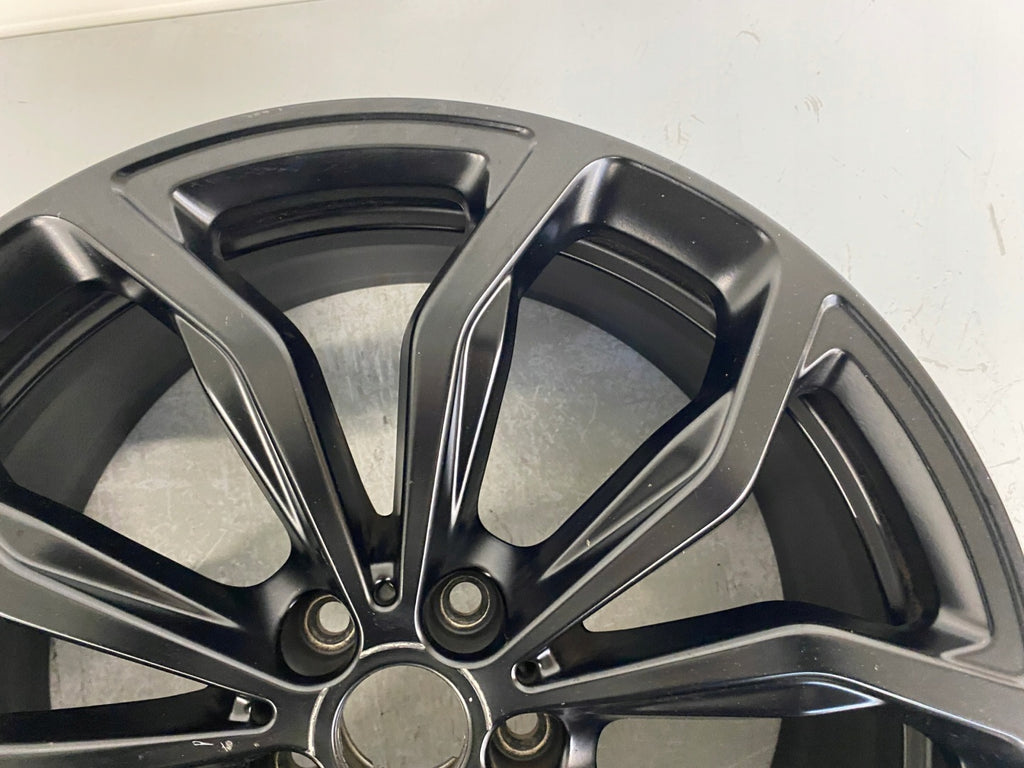 1x Alufelge 20 Zoll 8.0" 5x112 27ET Glanz Schwarz 6881208 BMW X3 G01 Rim Wheel FEL3416970419ij