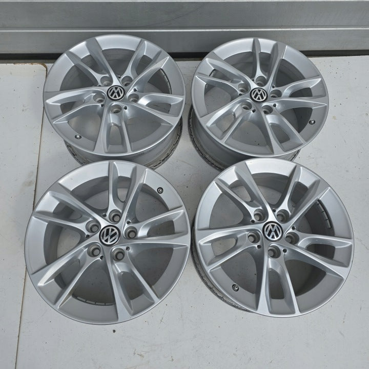 4x Alufelge 16 Zoll 7.0" 5x112 47ET 6855083 BMW 4 Caddy V Golf VII Touran FEL5981274834ke