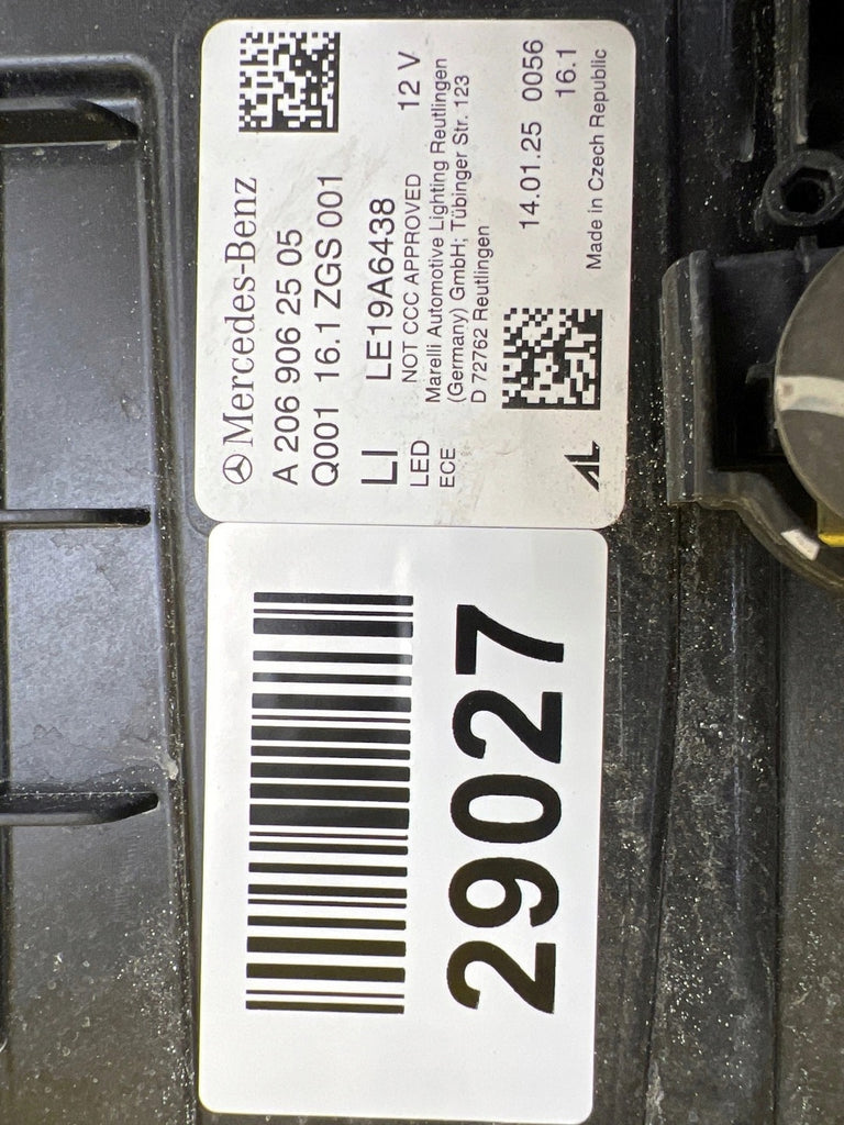 Frontscheinwerfer Mercedes-Benz W206 A2069062505 LED Links Headlight SCH2723913045ck