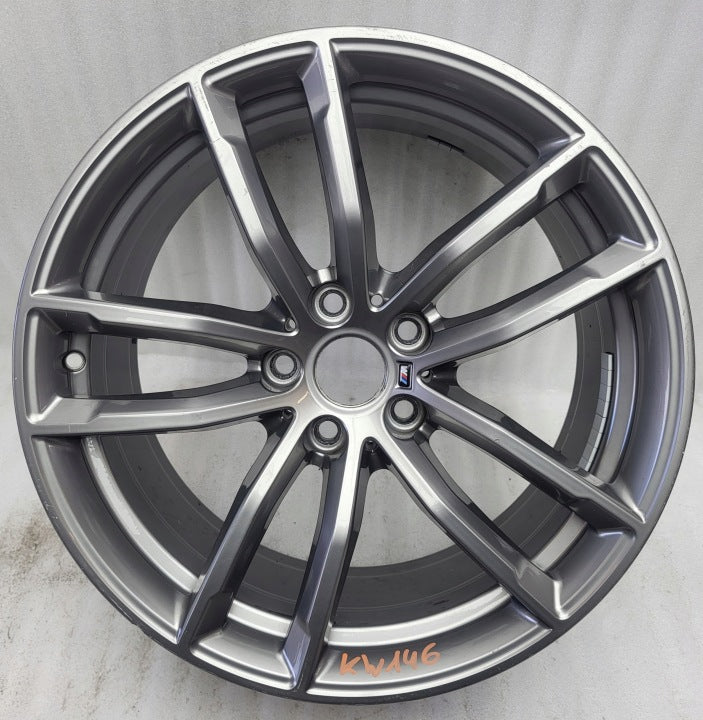 1x Alufelge 18 Zoll 8.0" 5x112 30ET Glanz Graphit 7855081 8093405 BMW 5 G31 G30 FEL5865837619lr
