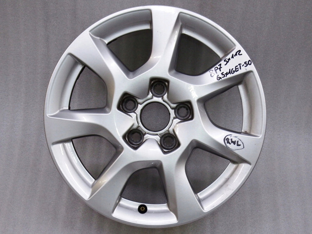 1x Alufelge 16 Zoll 6.5" 5x112 50ET Glanz Silber 8P7601025 Audi A3 Rim Wheel FEL9370047587lj
