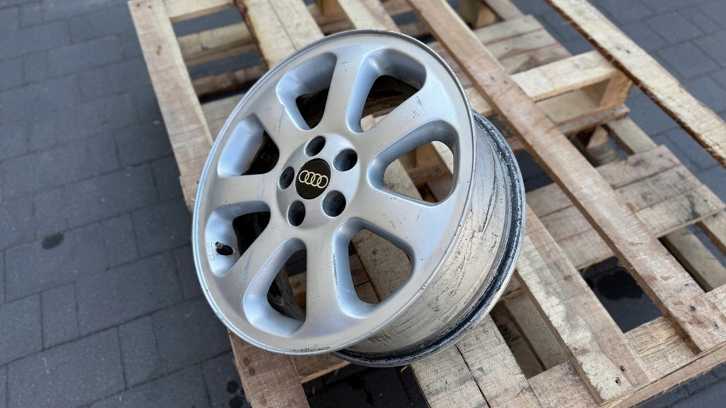 1x Alufelge 16 Zoll 6.5" 5x100 42ET Glanz Silber 1U0601025D Audi I Rim Wheel FEL3691007427vg