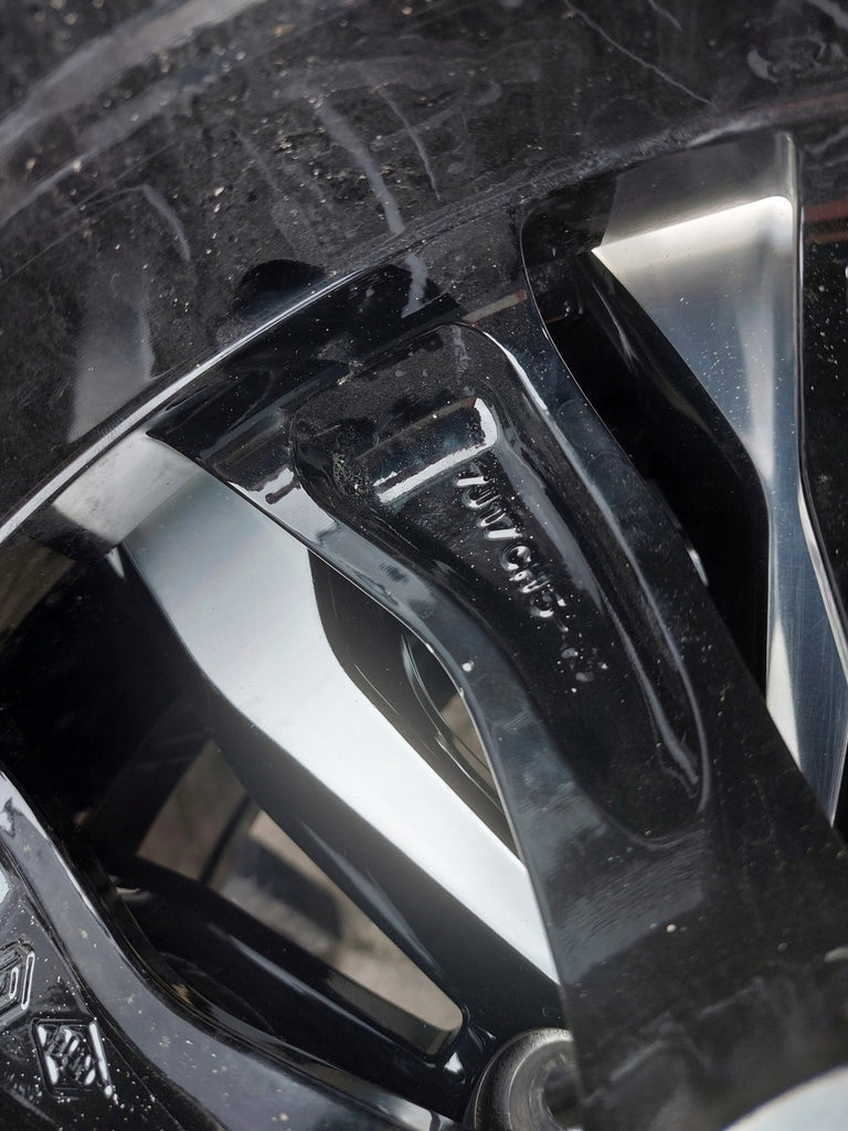 1x Alufelge 17 Zoll 7.0" 5x114.3 43ET Glanz Schwarz 403000483 Renault Kangoo