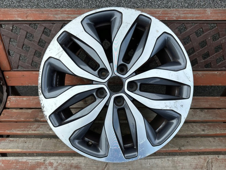 1x Alufelge 18 Zoll 7.5" 5x114.3 46ET Glanz Graphit 403005820 Mg Talisman FEL7598680023wu