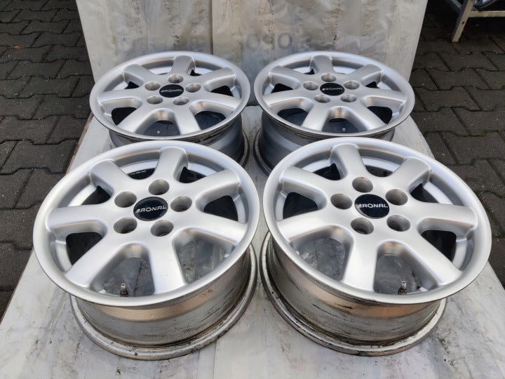 4x Alufelge 15 Zoll 7.0" 5x112 45ET Mercedes-Benz Rim Wheel FEL9338676006zu