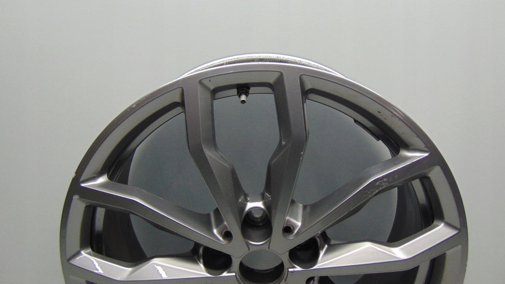 1x Alufelge 18 Zoll 6.5" 5x112 41ET Glanz Grau 6877550 BMW F39 X1 F48 Rim Wheel FEL5299232837pz