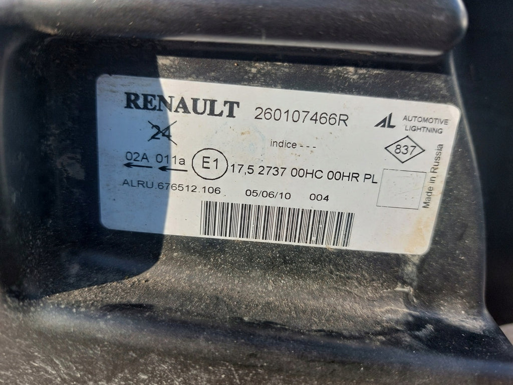 Frontscheinwerfer Dacia Duster 260107466R Rechts Scheinwerfer Headlight