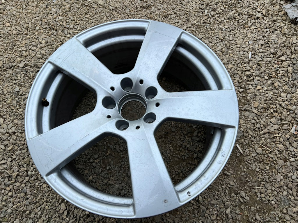 1x Alufelge 18 Zoll 8.5" 5x112 49ET Glanz Silber A2074010502 Mercedes-Benz FEL2342583201mb