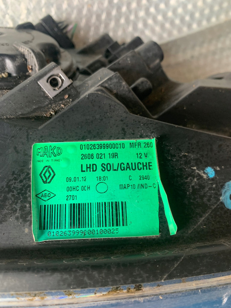 Frontscheinwerfer Renault Fluence 260602119 Ein Stück (Rechts oder Links) SCH5549588426of