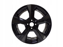 Load image into Gallery viewer, 1x Alufelge 17 Zoll 6.5&quot; 4x100 50ET Glanz Schwarz 40300-5FA5A Nissan Micra