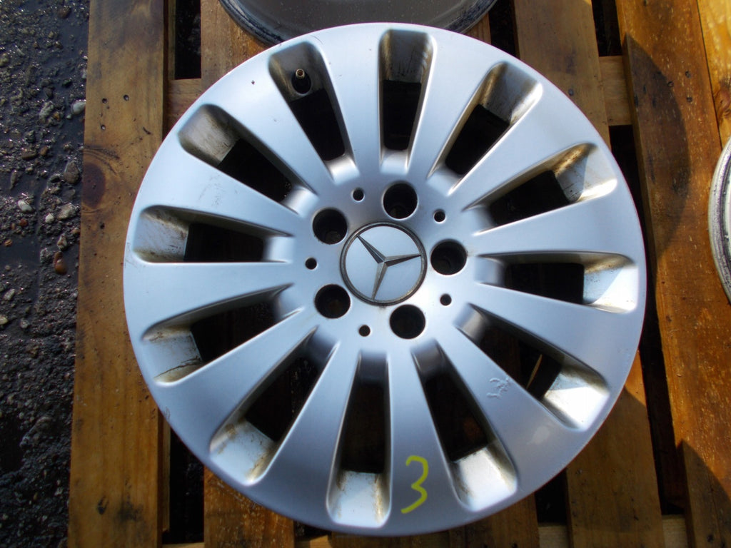 4x Alufelge 16 Zoll 7.0" 5x112 43ET A2044010602 Mercedes-Benz W204 Rim Wheel FEL1377653613gp