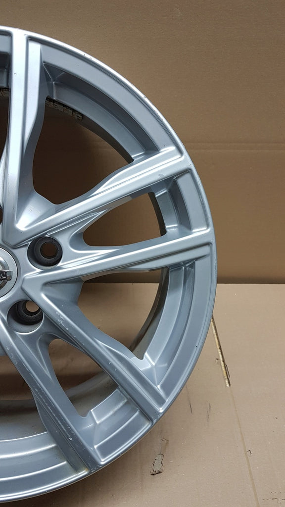 1x Alufelge 17 Zoll 7.0" 5x114.3 40ET KBA4094E260 Nissan Qashqai Rim Wheel