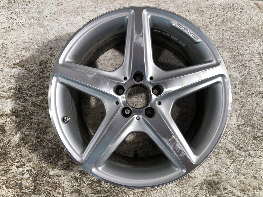 1x Alufelge 18 Zoll 9.5" 5x112 48ET A2184011502 Mercedes-Benz Cls Amg Rim Wheel