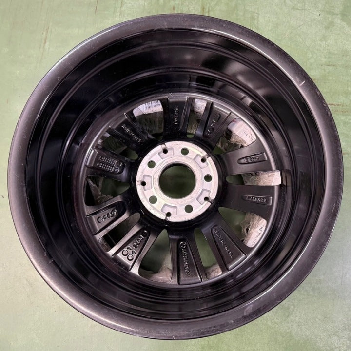 1x Alufelge 17 Zoll 6.5" 5x112 44ET Glanz Schwarz A1774012900 Mercedes-Benz FEL5108181973kv