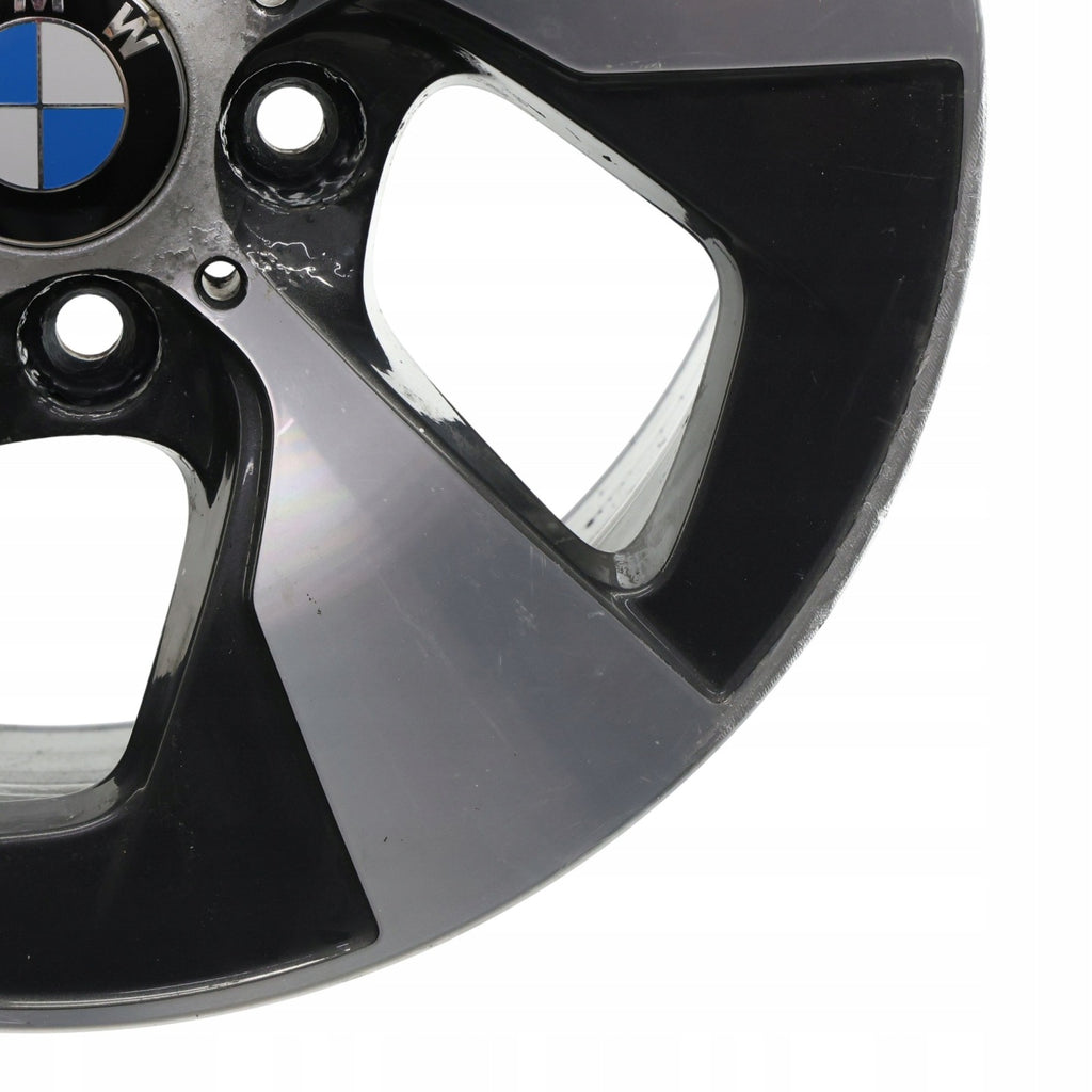 1x Alufelge 16 Zoll 7.0" 5x120 31ET Glanz Grau 6870611 BMW F30 F31 Mg Rim Wheel FEL9295878798zz