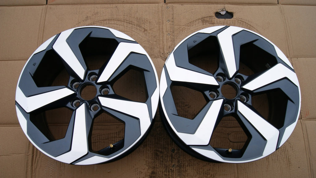 1x Alufelge 18 Zoll 7.5" 5x114.3 45ET Glanz Graphit Mg Qashqai I Rim Wheel FEL7706270096py