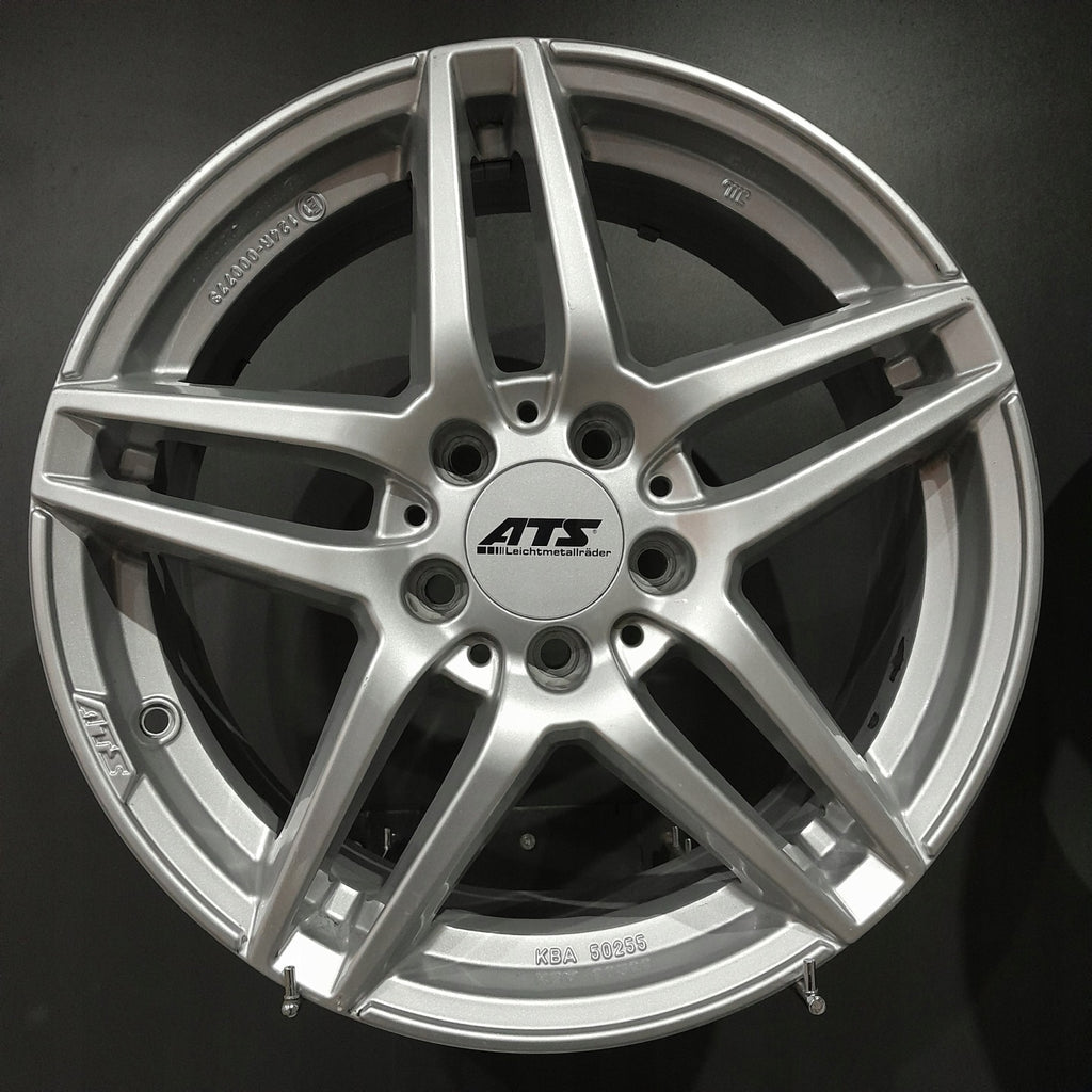 4x Alufelge 17 Zoll 7.0" 5x112 44 5ET Glanz Silber Mercedes-Benz W206 Rim Wheel FEL4445491254pm