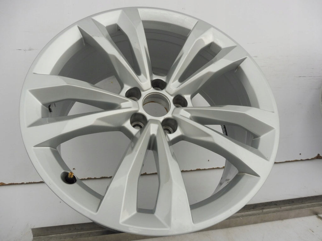 1x Alufelge 19 Zoll 8.5" 5x112 23ET Glanz Silber 4M0601025 Audi Q7 Mg Rim Wheel