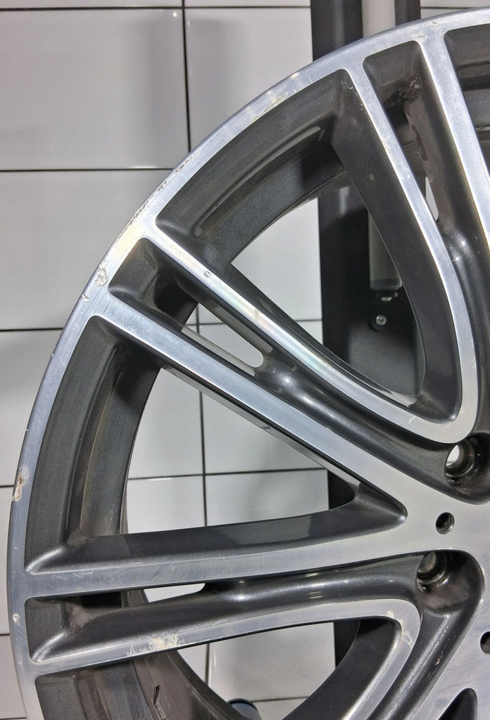 1x Alufelge 20 Zoll 8.0" 5x112 30ET Glanz Grau 8053501 BMW G31 G30 Rim Wheel FEL3127634354nb