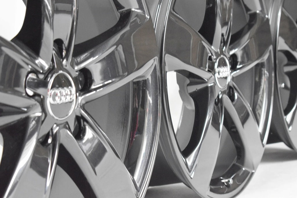 4x Alufelge 18 Zoll 7.5" 5x112 37ET Glanz Schwarz 4G0601025M Audi A6 C7 FEL8508898954bv