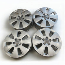 Load image into Gallery viewer, 4x Alufelge 17 Zoll 7.5&quot; 5x112 45ET Glanz Silber 8K0601025AM Audi Rim Wheel